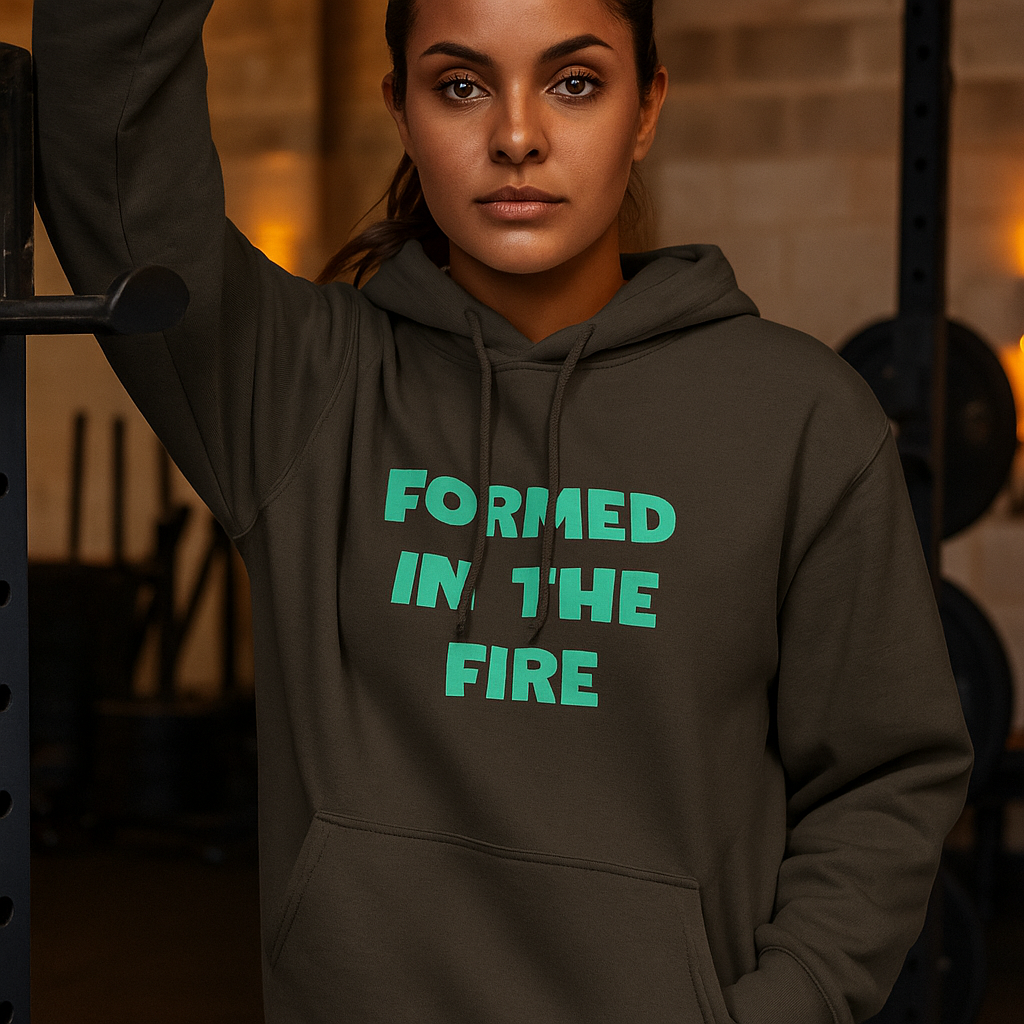 CORE HOODIE — "Formed in the Fire"