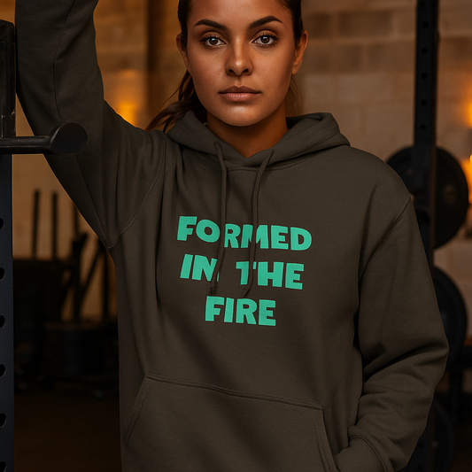 CORE HOODIE — "Formed in the Fire"